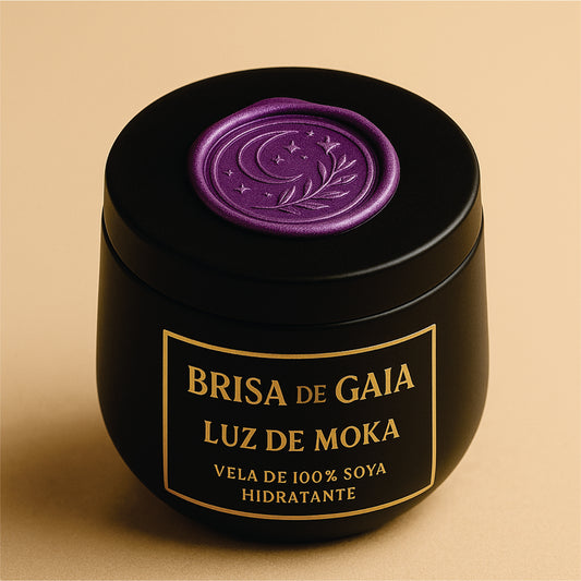 Vela de soya - Luz de Moka