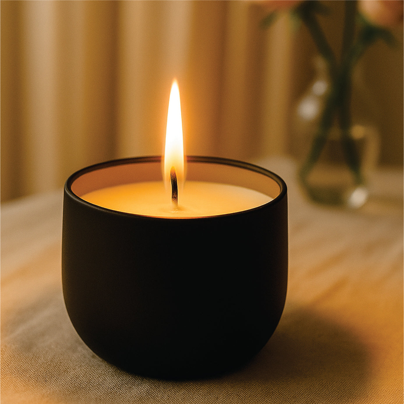 Vela de soya - Luz de Moka